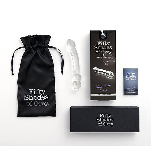 Fifty Shades of Grey Drive Me Crazy Glass Massage Wand