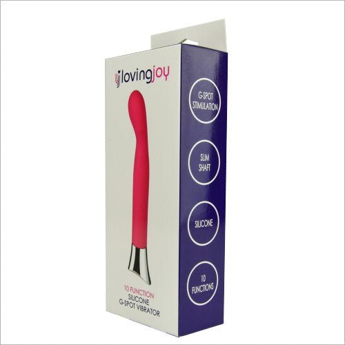 Loving Joy 10 Function Silicone G-Spot Vibrator Pink