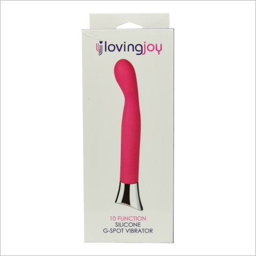 Loving Joy 10 Function Silicone G-Spot Vibrator Pink