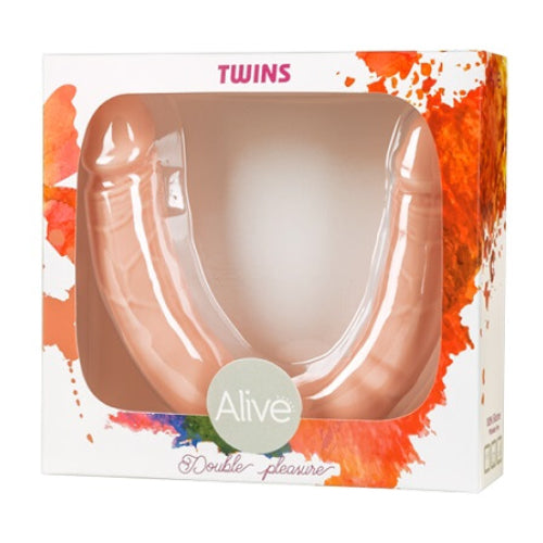 Alive Realistic 12 inch Silicone Double Dildo