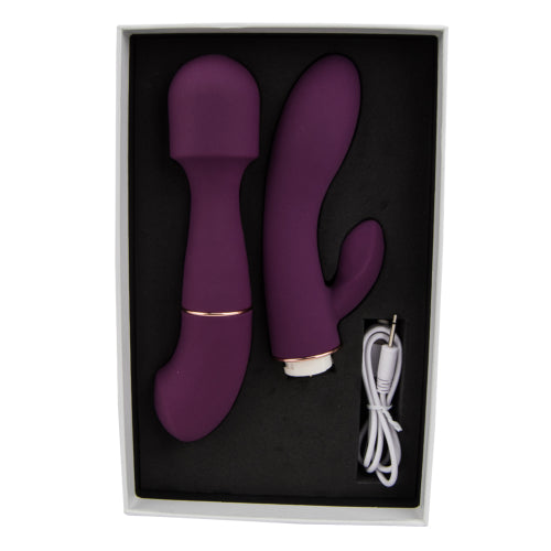 Loving Joy DUA Interchangeable Vibrator with 2 Attachments