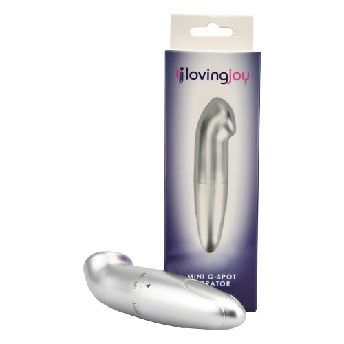 Loving Joy Mini G-Spot Vibrator Silver