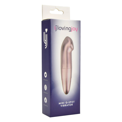 Loving Joy Mini G-Spot Vibrator Rose Gold