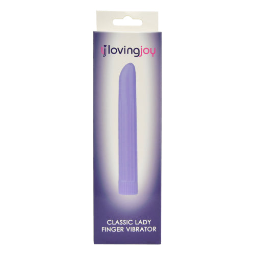 Loving Joy Classic Lady Finger Vibrator Purple