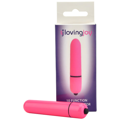 Loving Joy 10 Function Pink Bullet Vibrator