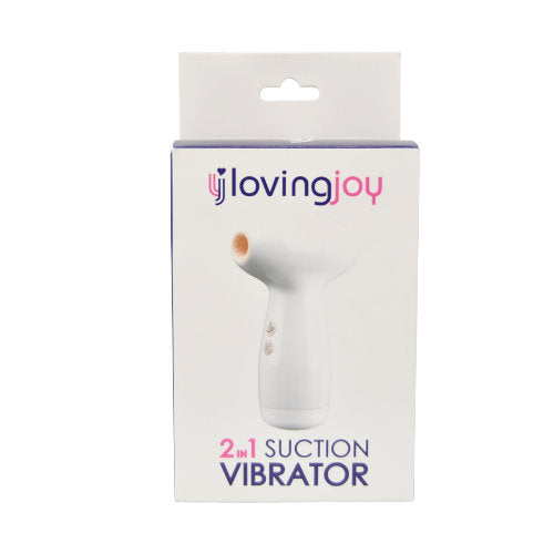 Loving Joy 2 in 1 Suction Vibrator