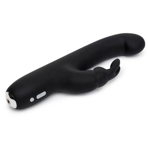 Happy Rabbit Rechargeable Slimline G-Spot Rabbit Vibrator Black