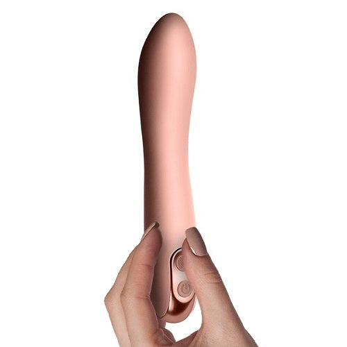 Rocks Off Giamo 10 Function Rechargeable G-Spot Vibrator Baby Pink