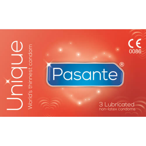 Pasante Unique Non Latex Condoms