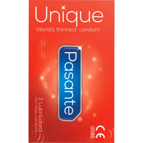 Pasante Unique Non Latex Condoms