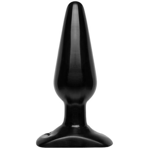 Doc Johnson Classic Butt Plug Medium Black